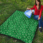 Sea Turtle Shell Pattern Print Quilt