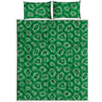 Sea Turtle Shell Pattern Print Quilt Bed Set