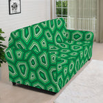 Sea Turtle Shell Pattern Print Sofa Cover