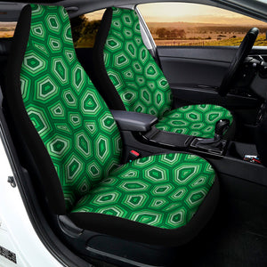 Sea Turtle Shell Pattern Print Universal Fit Car Seat Covers