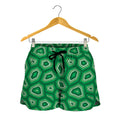 Sea Turtle Shell Pattern Print Women's Shorts