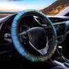 Sea Turtle Underwater Print Car Steering Wheel Cover