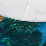 Sea Turtle Underwater Print Sofa Cover