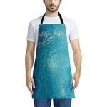 Sea Water Surface Print Apron