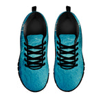 Sea Water Surface Print Black Sneakers