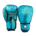 Sea Water Surface Print Boxing Gloves