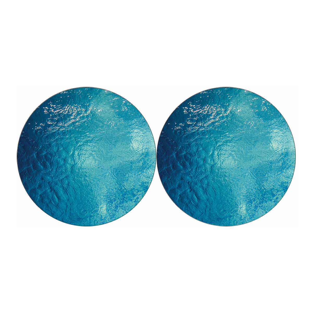 Sea Water Surface Print Car Coasters