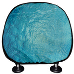 Sea Water Surface Print Car Headrest Covers