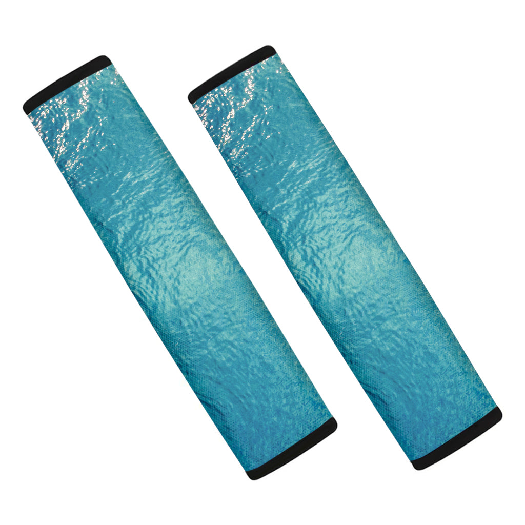 Sea Water Surface Print Car Seat Belt Covers