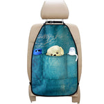 Sea Water Surface Print Car Seat Organizers