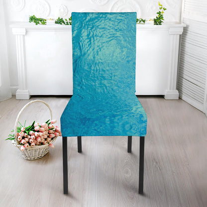 Sea Water Surface Print Dining Chair Slipcover