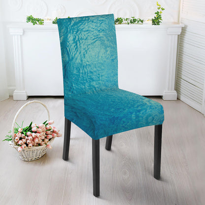 Sea Water Surface Print Dining Chair Slipcover