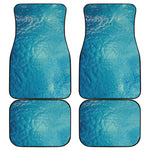 Sea Water Surface Print Front and Back Car Floor Mats