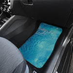 Sea Water Surface Print Front Car Floor Mats