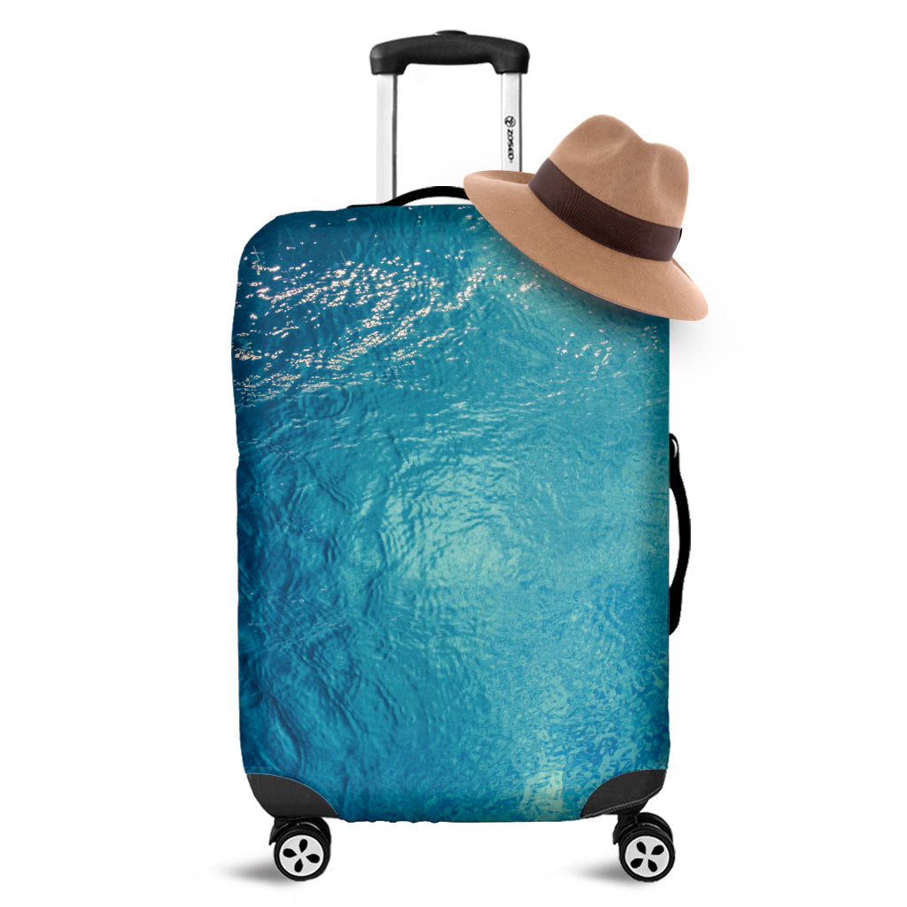 Sea Water Surface Print Luggage Cover
