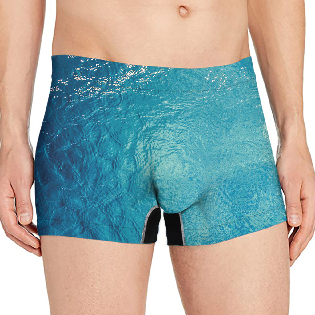 Sea Water Surface Print Men's Boxer Briefs