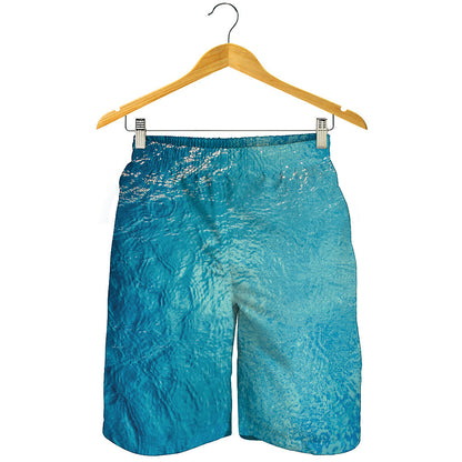 Sea Water Surface Print Men's Shorts