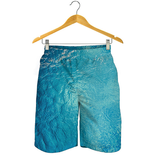 Sea Water Surface Print Men's Shorts
