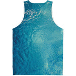 Sea Water Surface Print Men's Tank Top