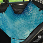 Sea Water Surface Print Pet Car Back Seat Cover