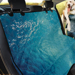 Sea Water Surface Print Pet Car Back Seat Cover