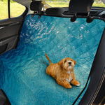 Sea Water Surface Print Pet Car Back Seat Cover