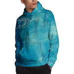 Sea Water Surface Print Pullover Hoodie