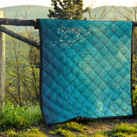 Sea Water Surface Print Quilt