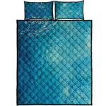 Sea Water Surface Print Quilt Bed Set