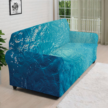 Sea Water Surface Print Sofa Cover