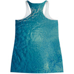Sea Water Surface Print Women's Racerback Tank Top