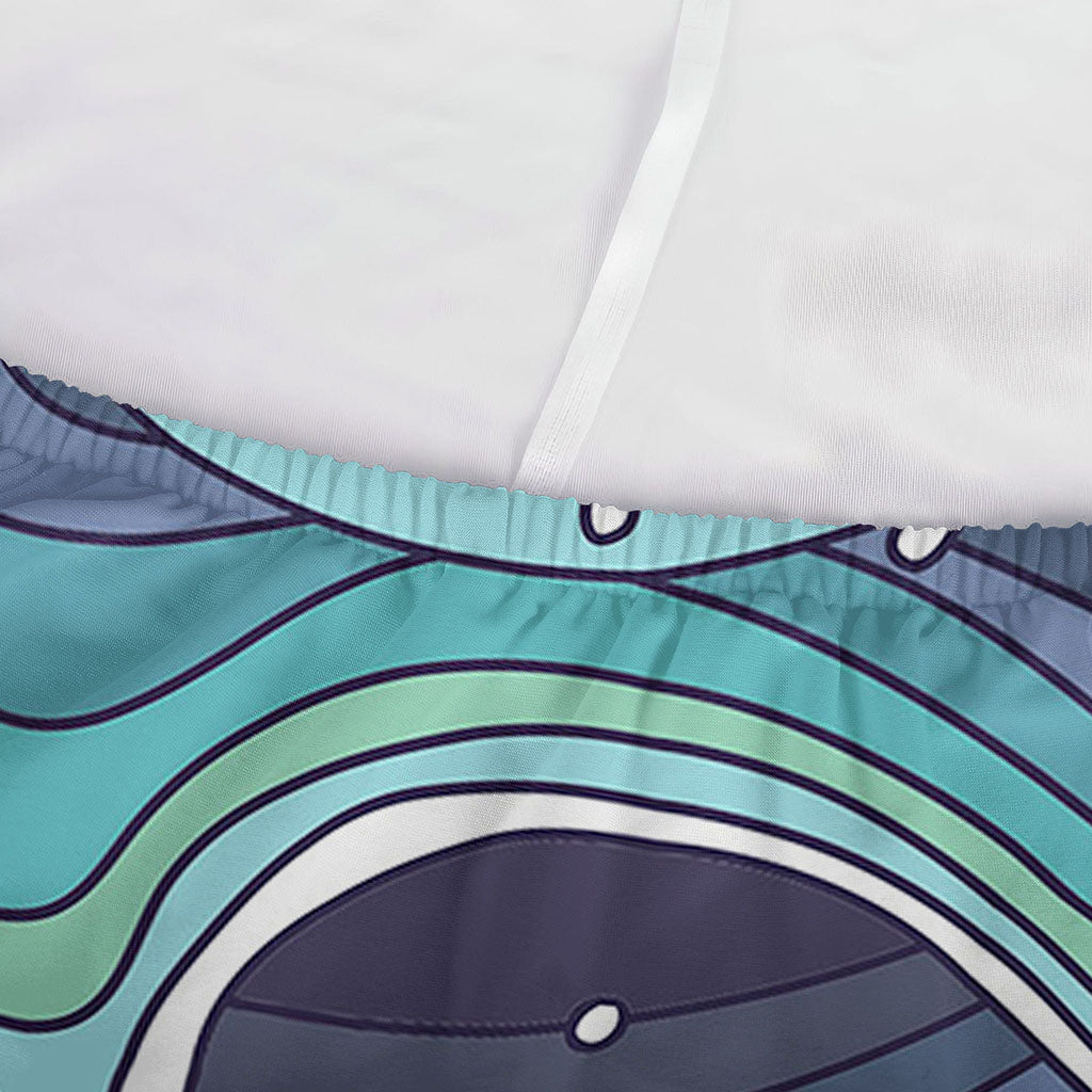 Sea Wave Surfing Pattern Print Sofa Cover