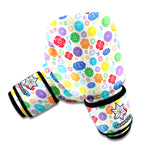 Seven Chakra Symbols Pattern Print Boxing Gloves