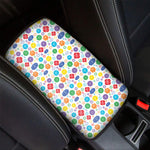 Seven Chakra Symbols Pattern Print Car Center Console Cover