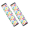 Seven Chakra Symbols Pattern Print Car Seat Belt Covers