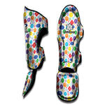 Seven Chakra Symbols Pattern Print Muay Thai Shin Guard