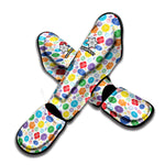 Seven Chakra Symbols Pattern Print Muay Thai Shin Guard