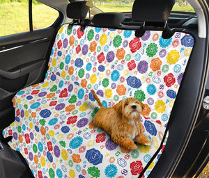 Seven Chakra Symbols Pattern Print Pet Car Back Seat Cover