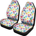 Seven Chakra Symbols Pattern Print Universal Fit Car Seat Covers