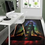 Seven Chakras Aura Print Area Rug