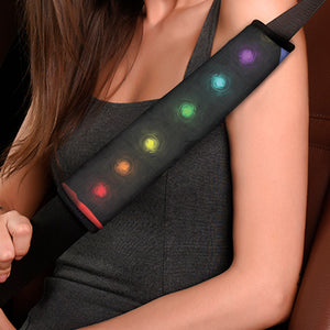 Seven Chakras Aura Print Car Seat Belt Covers