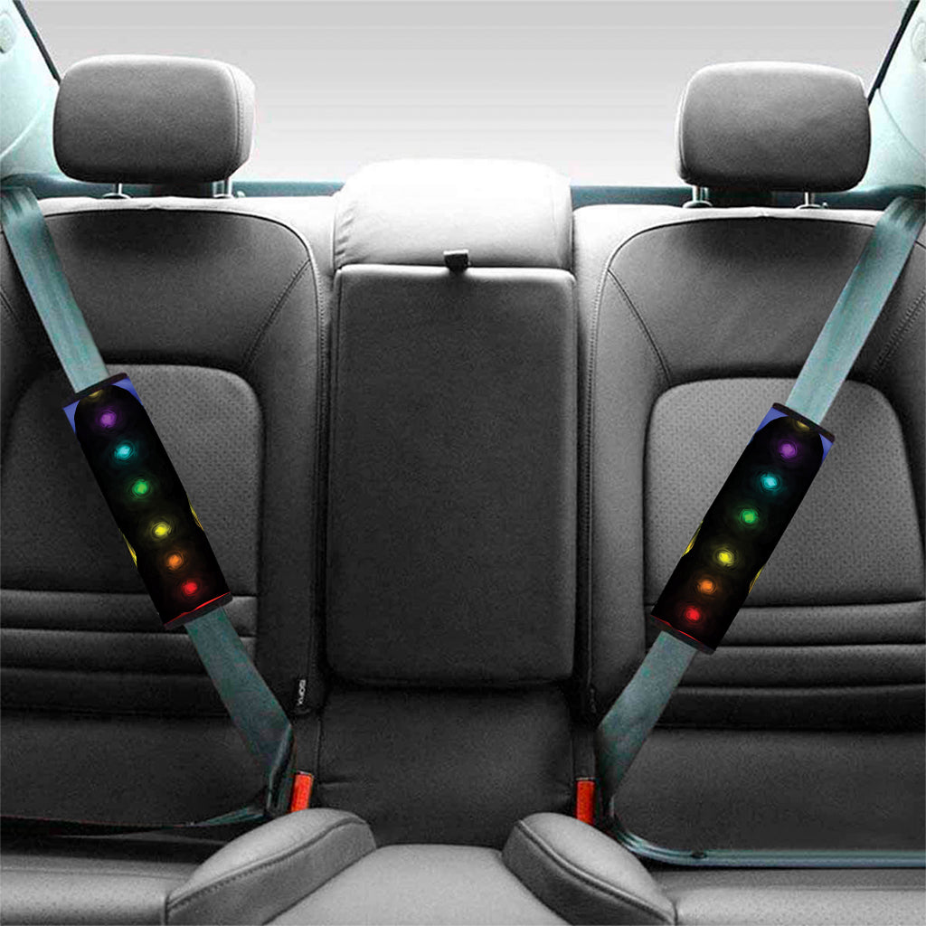 Seven Chakras Aura Print Car Seat Belt Covers