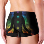 Seven Chakras Aura Print Men's Boxer Briefs