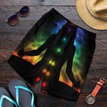 Seven Chakras Aura Print Men's Shorts