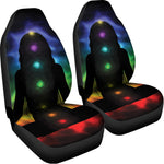 Seven Chakras Aura Print Universal Fit Car Seat Covers