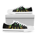 Seven Chakras Aura Print White Low Top Sneakers