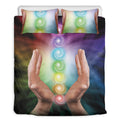 Seven Chakras Energy Print Duvet Cover Bedding Set
