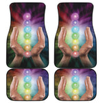 Seven Chakras Energy Print Front and Back Car Floor Mats