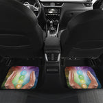 Seven Chakras Energy Print Front and Back Car Floor Mats