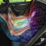 Seven Chakras Energy Print Pet Car Back Seat Cover